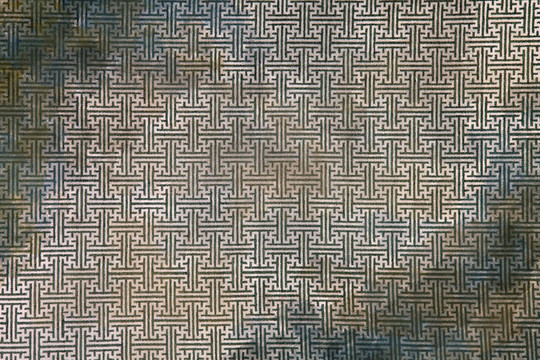 綠色迷宮服裝墻紙臟垃圾模式；關(guān)閉