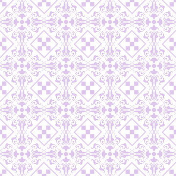 無縫古典花型