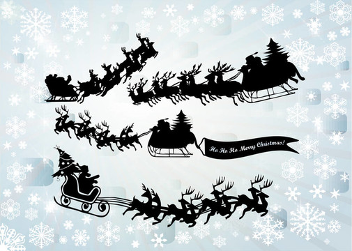 Santa Clause剪影集