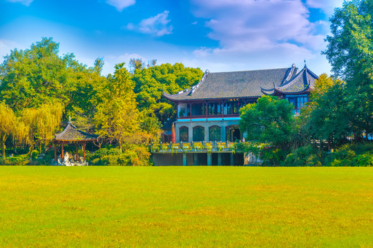 杭州西湖風光