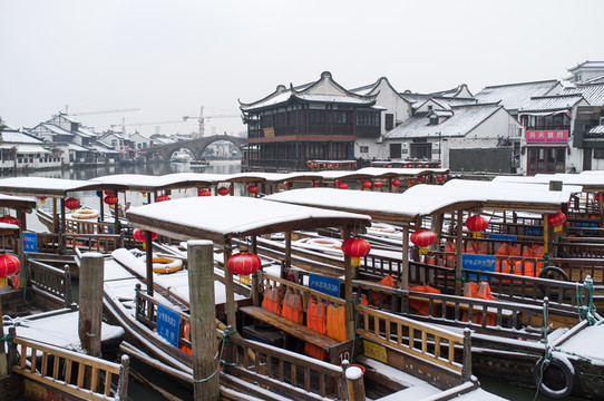 古鎮(zhèn) 雪景