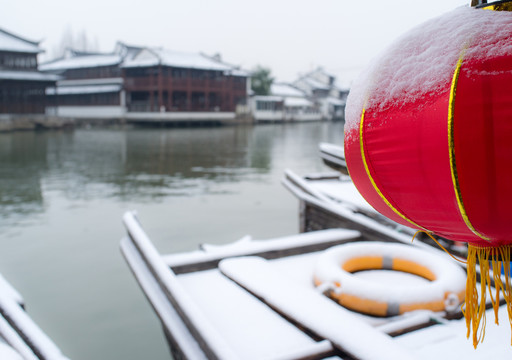 古鎮(zhèn) 雪景