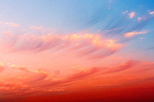 天空暮色