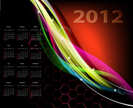 日歷2012