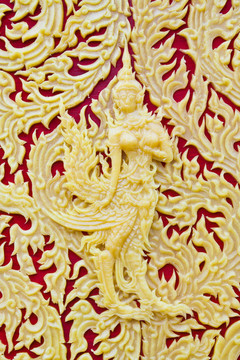 泰國(guó)風(fēng)格的造型藝術(shù)，在蠟燭節(jié)在Ubonratchathani
