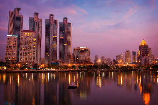 湖景城