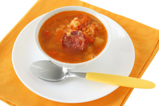 香腸扁豆湯