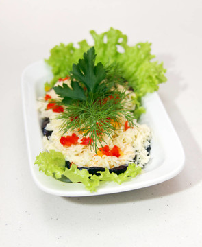 茄子釀肉末番茄醬