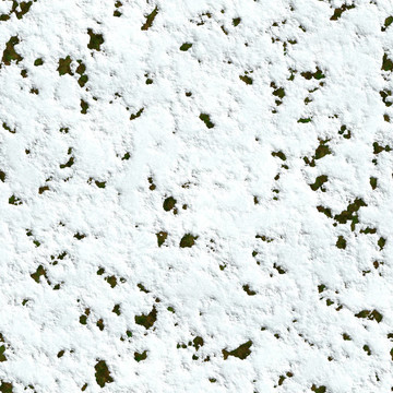 無縫的雪堆