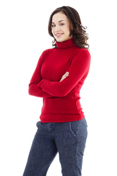 自信的Young Woman