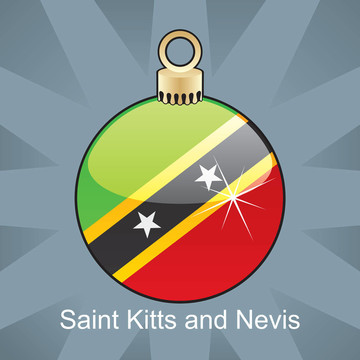 Saint Kitts和Nevis的旗幟