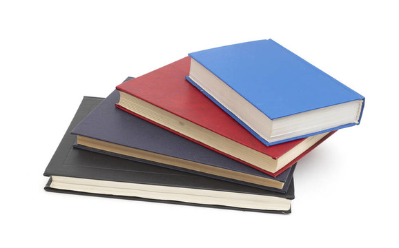 堆書