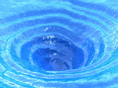 海洋惠而浦；水漩渦