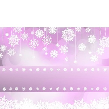 圣誕雪花圣誕賀卡。EPS 8