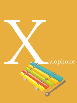 豐富多彩的廣播公司；字母X