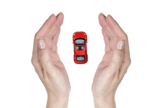 紅色車在手