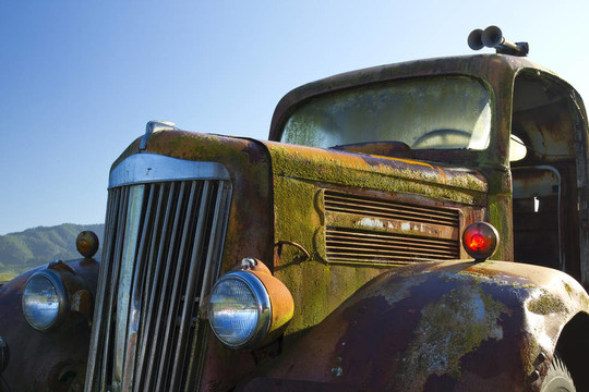 老Rusty Truck