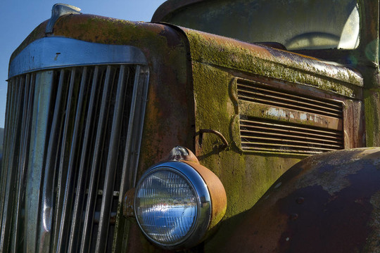 老Rusty Truck