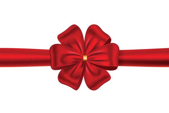 紅絲帶蝴蝶結(jié)