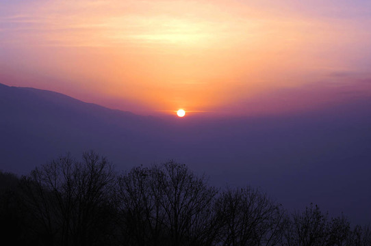 夕陽在山