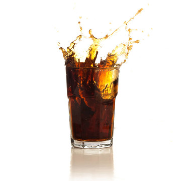 飲料濺