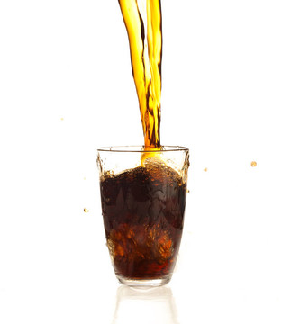 飲料濺