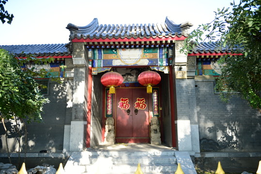 四合院門(mén)樓