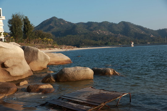 海邊石頭
