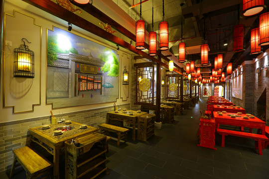 火鍋店 餐館 火鍋店環(huán)境 火鍋