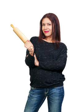 美麗的Hispanic Woman