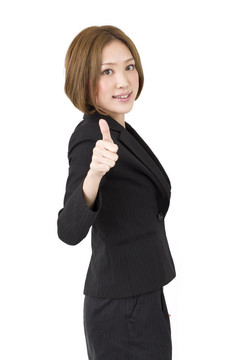 美麗的女商人