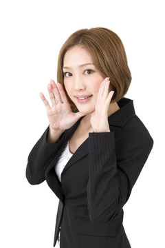 美麗的女商人