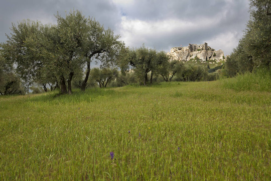 Les Baux de普羅旺斯。