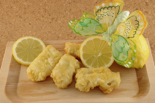 煎鱈魚(yú)