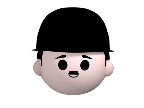 Charlie Chaplin的頭