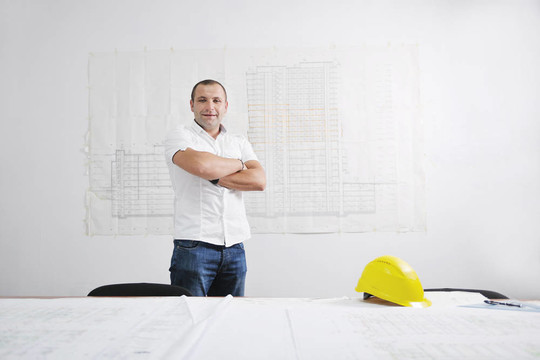 建筑工地建筑師