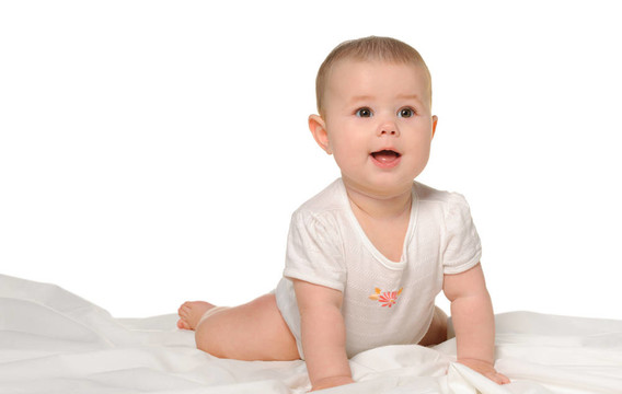 有一張嬰兒