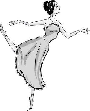 女芭蕾舞演員