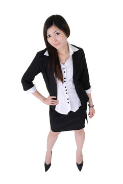 自信的經(jīng)理的女人