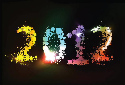 新年2012背景