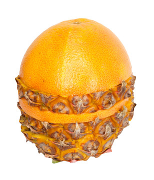 菠蘿和葡萄柚