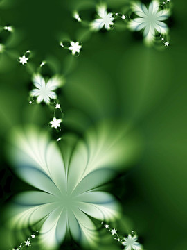 夢幻般的花朵