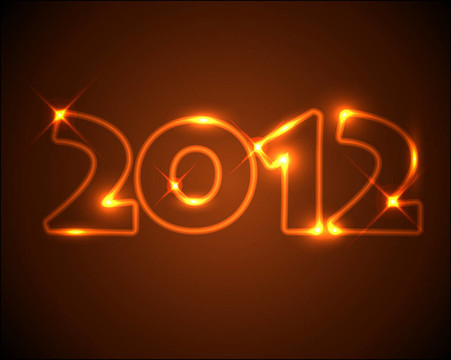 新年卡2012