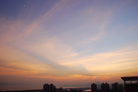 海灣黃昏