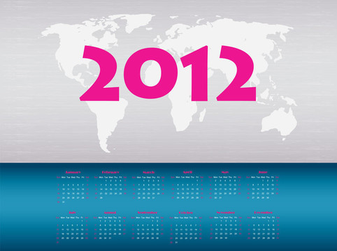 日歷2012