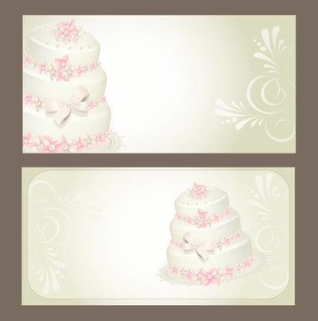 結(jié)婚請(qǐng)柬；生日蛋糕賀卡