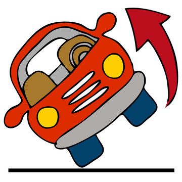 汽車軋過