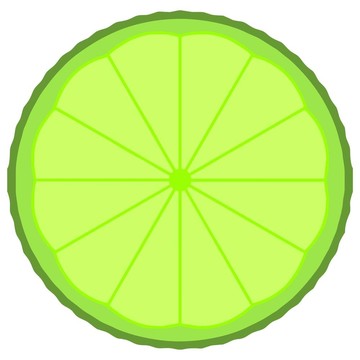石灰水果片