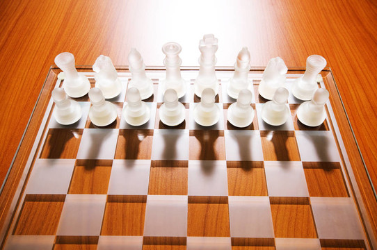 棋盤上的棋子