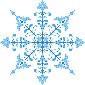 雪花花紋1